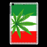 Coque iPadMini Drapeau italien cannabis