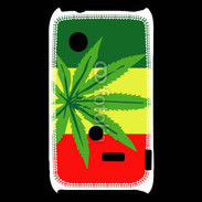 Coque Sony Xperia Typo Drapeau reggae cannabis