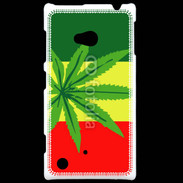 Coque Nokia Lumia 720 Drapeau reggae cannabis
