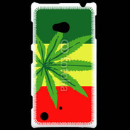 Coque Nokia Lumia 720 Drapeau reggae cannabis