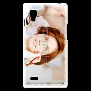 Coque LG Optimus L9 Esthéticienne