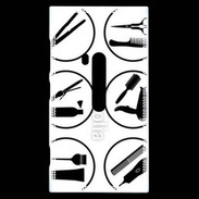 Coque Nokia Lumia 920 Icônes coiffeur
