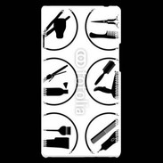 Coque LG Optimus L9 Icônes coiffeur