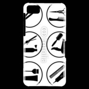 Coque Blackberry Z10 Icônes coiffeur