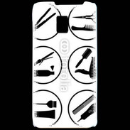Coque LG P990 Icônes coiffeur