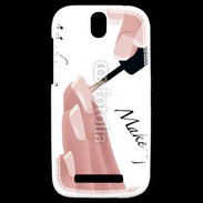Coque HTC One SV Pose de vernis esthéticienne