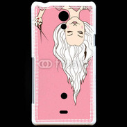 Coque Sony Xperia T Coiffeuse vintage