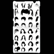 Coque Nokia Lumia 720 Fond coiffures