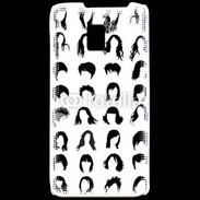 Coque LG P990 Fond coiffures