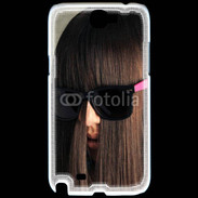 Coque Samsung Galaxy Note 2 Coiffure drôle
