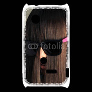 Coque Sony Xperia Typo Coiffure drôle