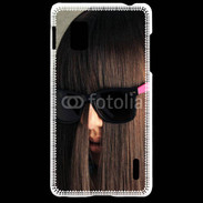 Coque LG Optimus G Coiffure drôle