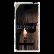 Coque HTC Windows Phone 8S Coiffure drôle