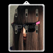Porte clés Coiffure drôle
