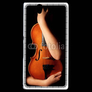 Coque Sony Xperia Z Amour de violon