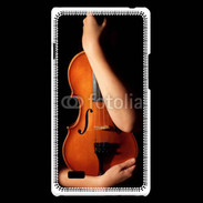 Coque LG Optimus L9 Amour de violon