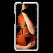 Coque HTC One Amour de violon