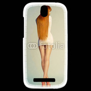 Coque HTC One SV Haute coiffure 4