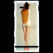 Coque Sony Xperia U Haute coiffure 4