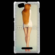 Coque Sony Xperia M Haute coiffure 4