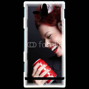 Coque Sony Xperia U Haute coiffure 8