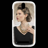 Coque HTC One SV Haute coiffure 10