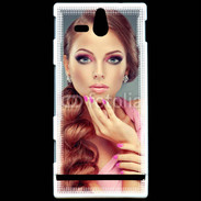 Coque Sony Xperia U Haute coiffure 12