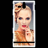 Coque Sony Xperia U Haute coiffure 13