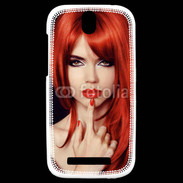 Coque HTC One SV Haute coiffure 15
