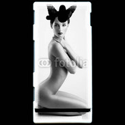 Coque Sony Xperia U Haute coiffure 16