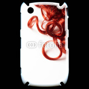 Coque Blackberry 8520 Coiffure Cheveux bouclés rouges
