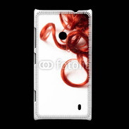 Coque Nokia Lumia 520 Coiffure Cheveux bouclés rouges