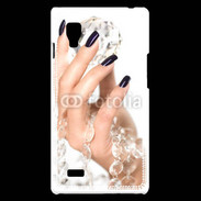 Coque LG Optimus L9 Ongles esthéticienne