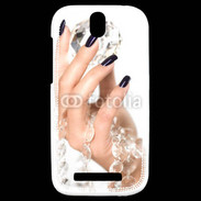 Coque HTC One SV Ongles esthéticienne