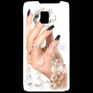 Coque LG P990 Ongles esthéticienne