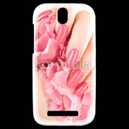 Coque HTC One SV Ongles esthéticienne 2
