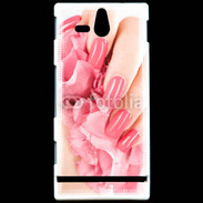 Coque Sony Xperia U Ongles esthéticienne 2