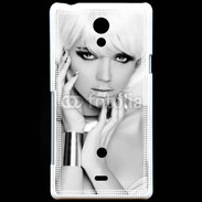 Coque Sony Xperia T Haute coiffure 17