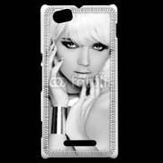 Coque Sony Xperia M Haute coiffure 17