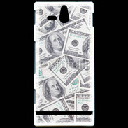 Coque Sony Xperia U Fond dollars