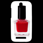 Coque HTC One SV Vernis rouge esthéticienne