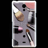 Coque Sony Xperia T Maquillage esthéticienne