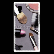 Coque LG Optimus L9 Maquillage esthéticienne