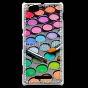 Coque Sony Xperia M Palette maquillage esthéticienne 2