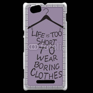 Coque Sony Xperia M Stylisme 2