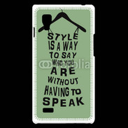 Coque LG Optimus L9 Stylisme 3