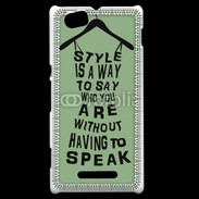 Coque Sony Xperia M Stylisme 3