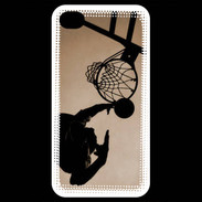 Coque iPhone 4 / iPhone 4S Basket en noir et blanc