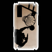 Coque Samsung Player One Basket en noir et blanc