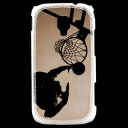 Coque Samsung Galaxy Ace 2 Basket en noir et blanc